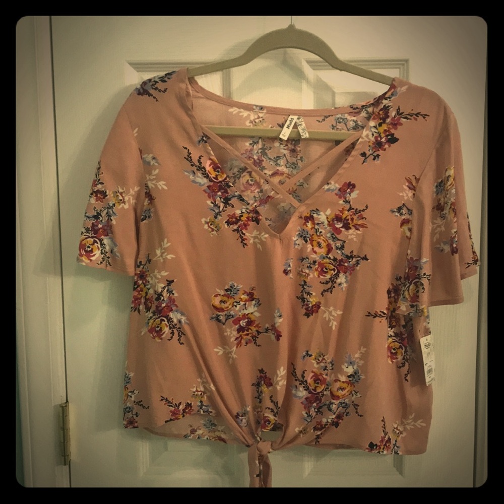 Mudd- Pink Blouse